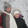 Najstaršia a najmladšia účastníčka pochodu